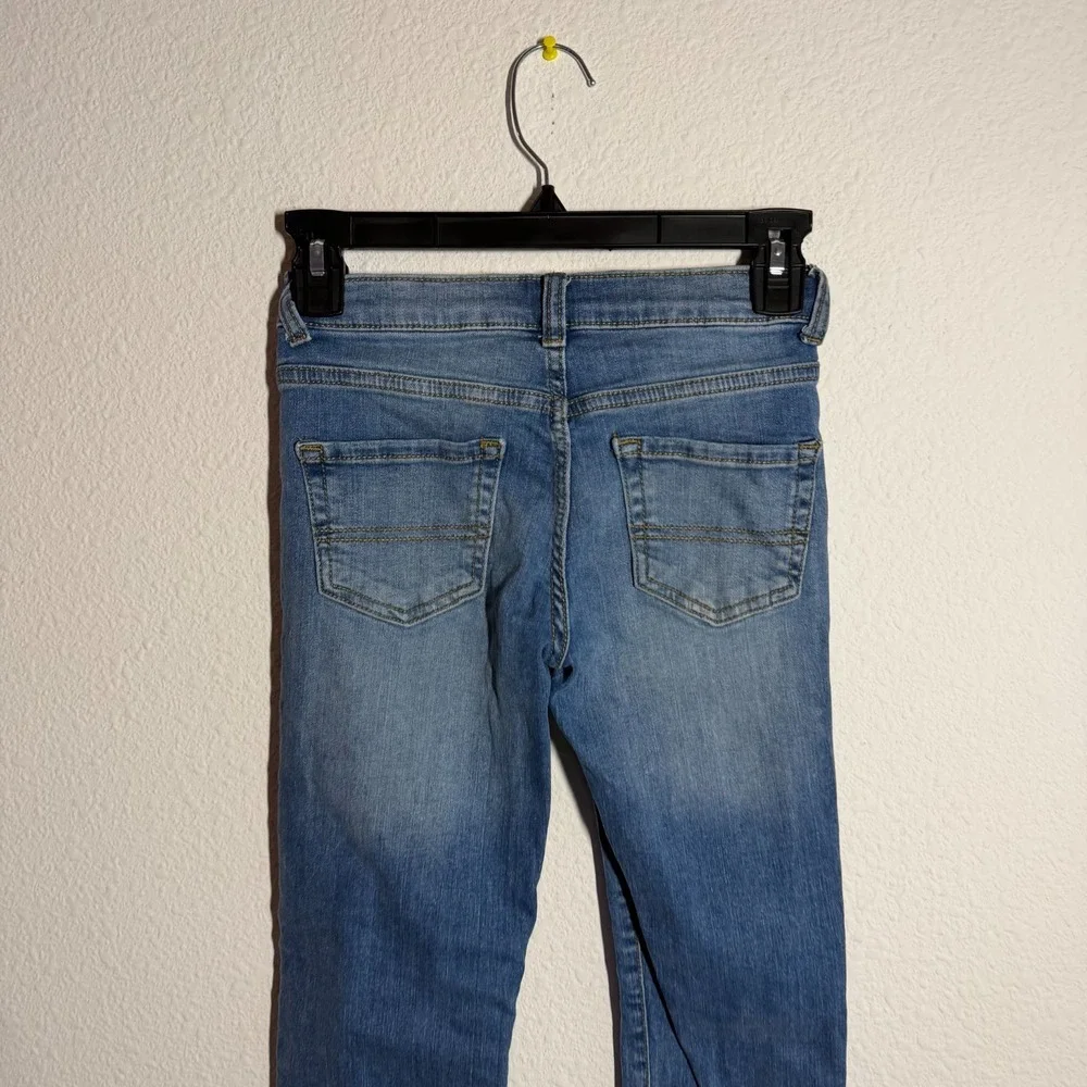The‎ Children's Place Straight Jeans Girls 12 Blue Denim Stretch Medium Wash